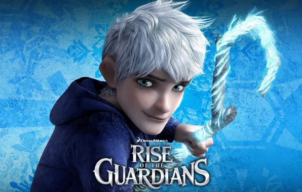 Picture ice, snow, cartoon, DreamWorks, character, Jack, Rise of the Guardians, Rise of the guardians, the …