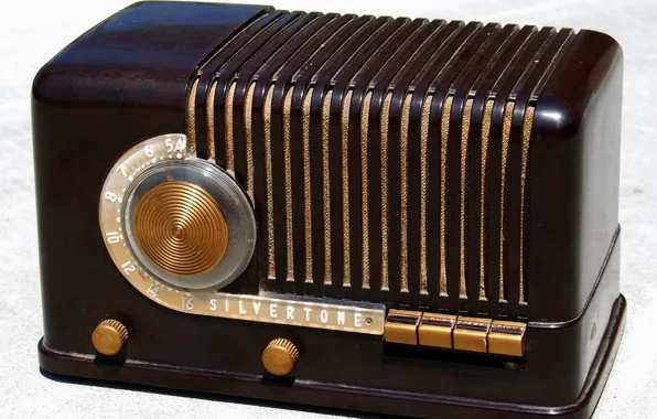 Picture radio, receiver, Silvertone