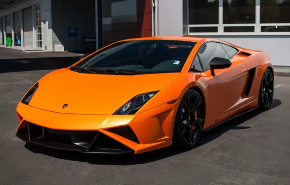 Picture Lamborghini, Orange, Gallardo