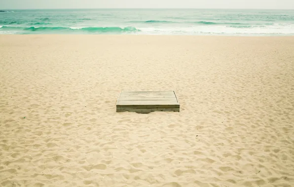 Picture sand, sea, beach, summer, water, photo, the ocean, box