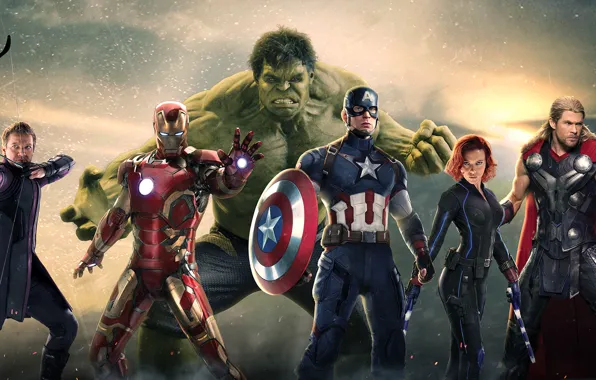 Picture Scarlett Johansson, Hulk, Robert Downey Jr, Iron Man, Captain America, thor, Black Widow, Natasha Romanoff, …