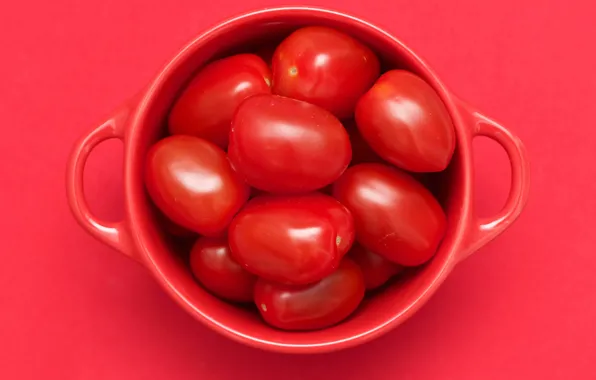 Picture Cup, tomatoes, Red cubed