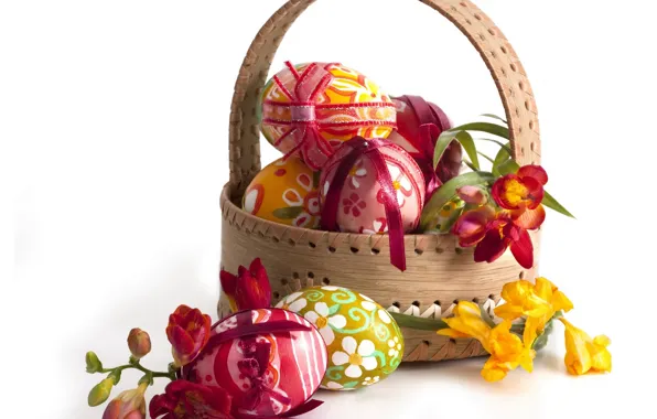 Picture eggs, spring, Easter