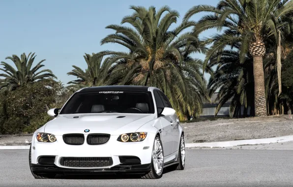 Picture BMW, White, Wallpaper, Sedan, E90, Concept One