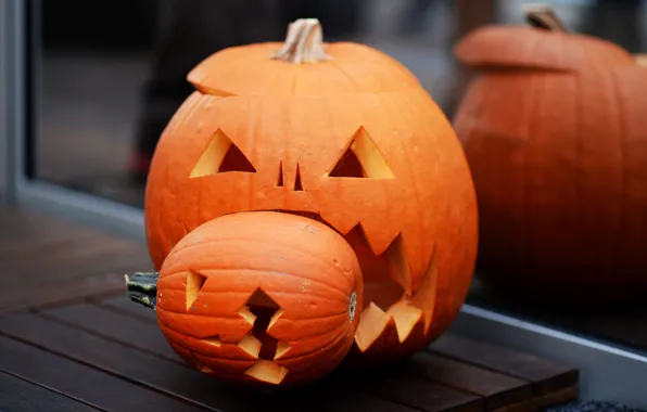 Picture pumpkin, Halloween, Halloween