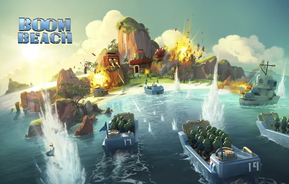 Picture the game, strategy, Boom Beach