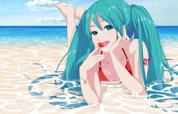 Picture girl, vocaloid, Miku