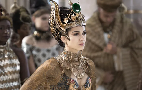 Picture decoration, crown, fantasy, outfit, Elodie Yung, Elodie Yung, The Gods Of Egypt, Gods of Egypt