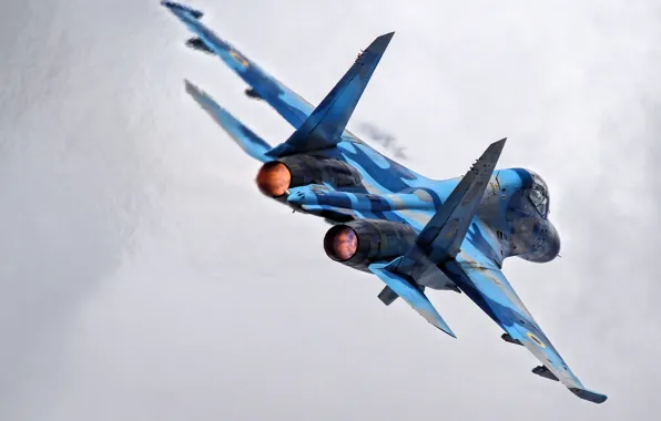 Picture fighter, multipurpose, Flanker, Su-27
