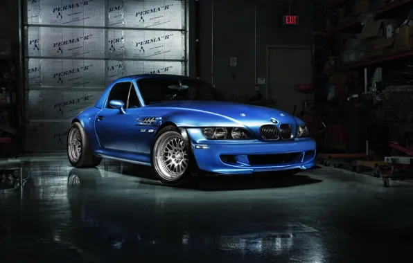 Picture BMW, BMW, before, blue, blue, z3 M