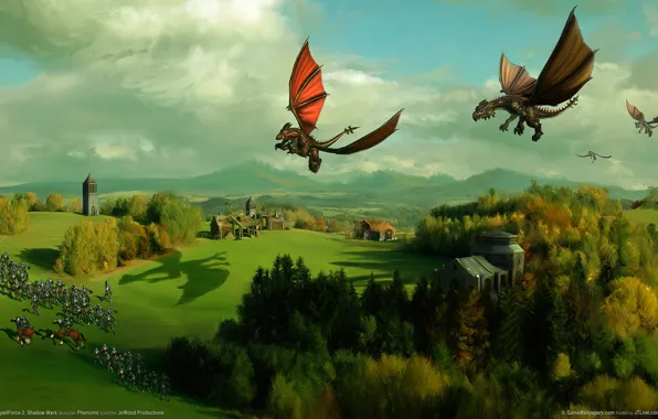 Picture nature, Dragon, spellforce