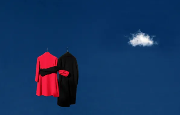 Picture the sky, clothing, cloud