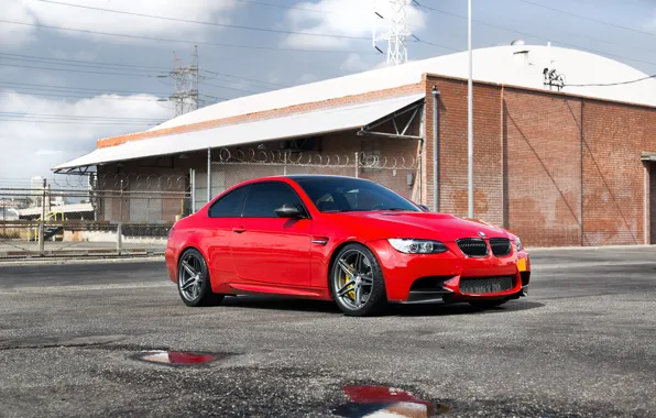 Picture BMW, BMW, red, red, e92