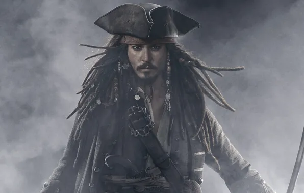 Picture Johnny Depp, Johnny Depp, Captain Jack Sparrow, Captain Jack Sparrow, Pirates of the Caribbean: At …
