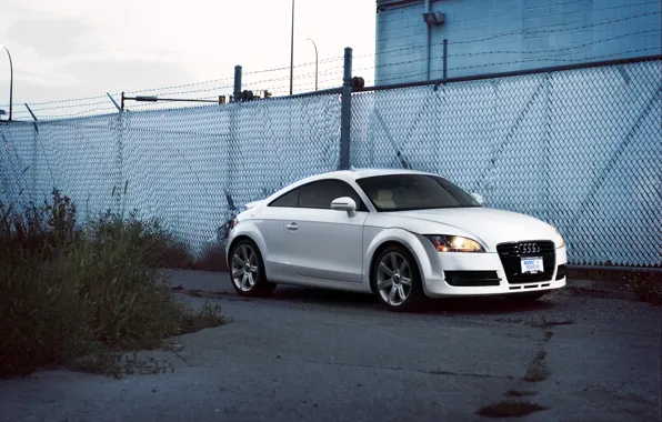 Picture Audi, white