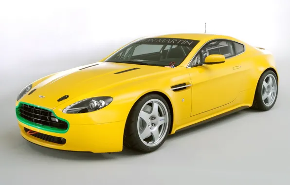 Picture Aston Martin, Machine, Yellow, Aston Martin