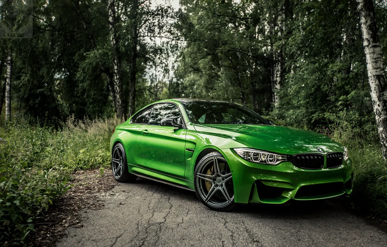 Photo wallpaper green, bmw, BMW, green, auto, new, f82, bestbmw, m4new, bmwm4