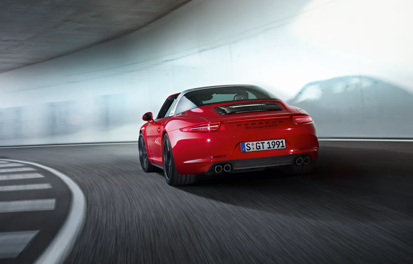 Photo wallpaper 911, Porsche, GTS, 2015, Targa 4
