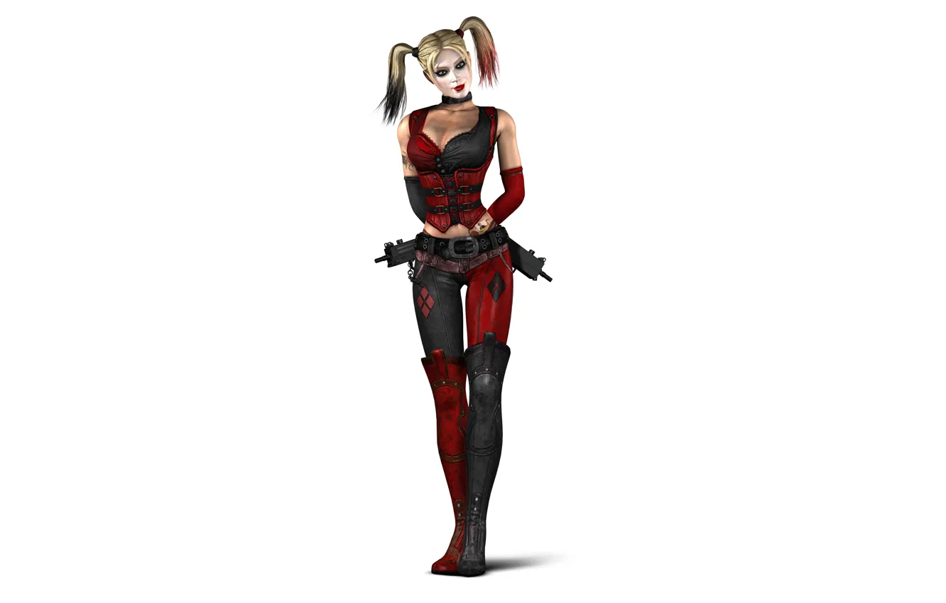 Wallpaper Girl Weapons Costume Character Harley Quinn