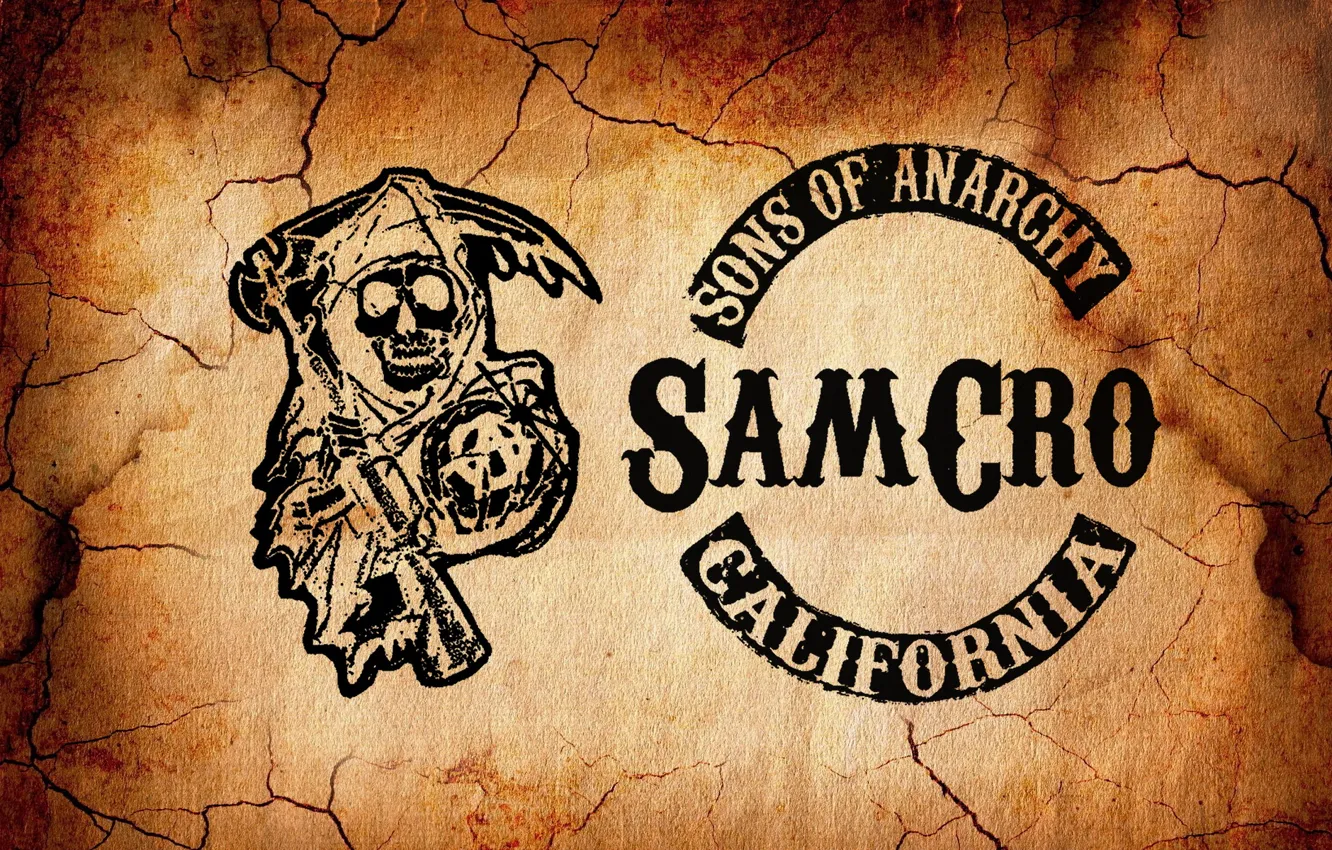 Wallpaper Children Logo The Series Logo Sons Of Anarchy