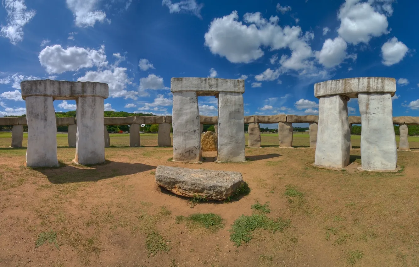 Photo wallpaper Stonehenge, Wiltshire, stone megalithic structure