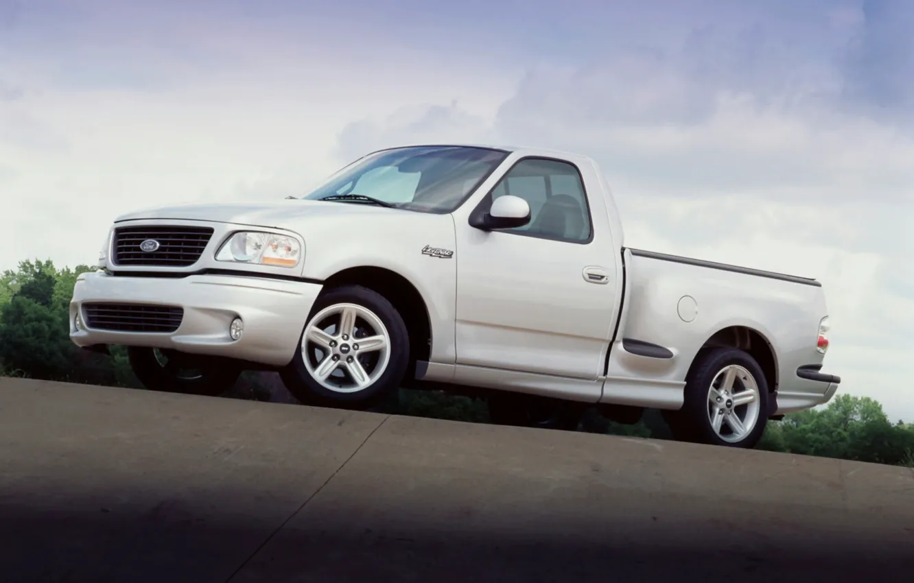 Photo wallpaper Ford, Lightning, limited, f150, 2004, F-150, SVT, fast, supercharged