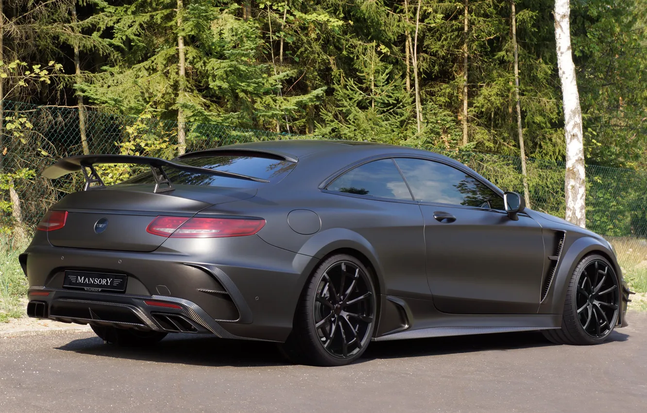 Photo wallpaper Mercedes-Benz, Mercedes, AMG, Coupe, Mansory, AMG, S 63, S-Class, 2015, C217