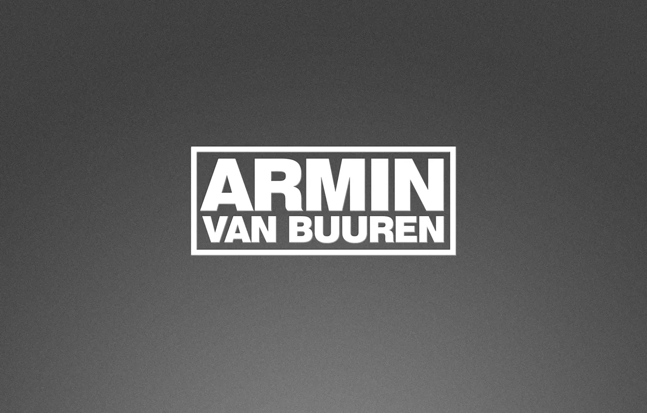 Photo wallpaper logo, grey, Trance, Armin, van, Buuren, God of trance