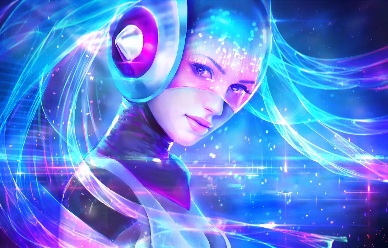 Wallpaper Girls, Girl, League of Legends, LOL, Sona, Maven of the Strings  images for desktop, section игры - download