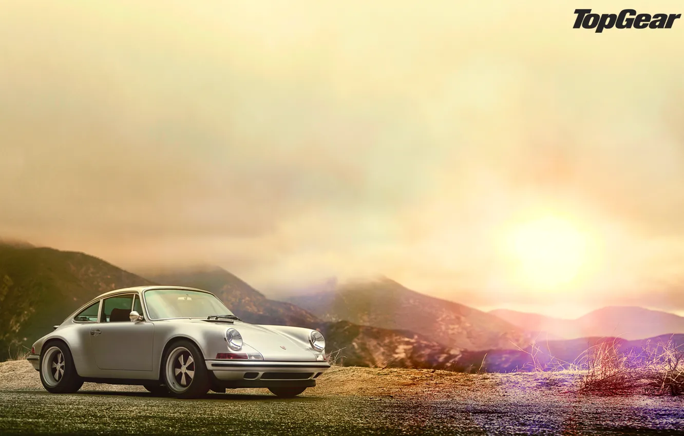 Photo wallpaper glare, Porsche 911, top gear, wallpapers, telecast, top gear