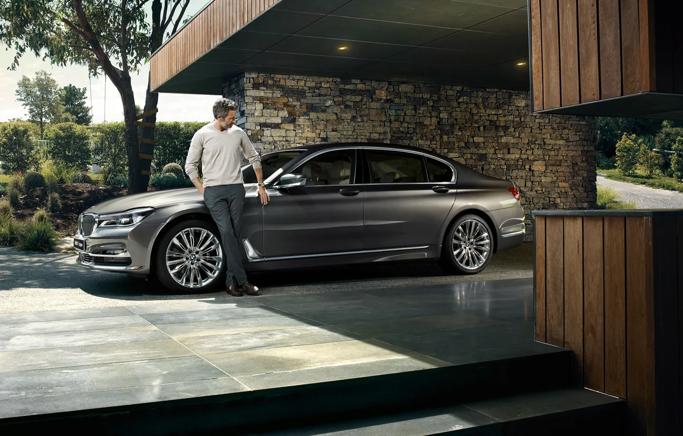 Photo wallpaper BMW, BMW, sedan, 7-Series, G12