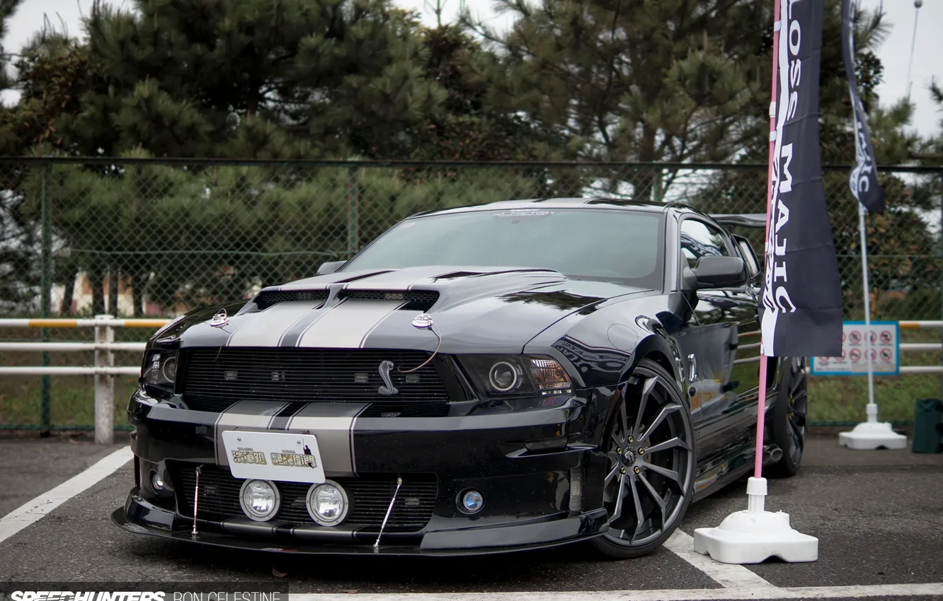 Photo wallpaper Mustang, Ford, speedhunters, Japanese styling