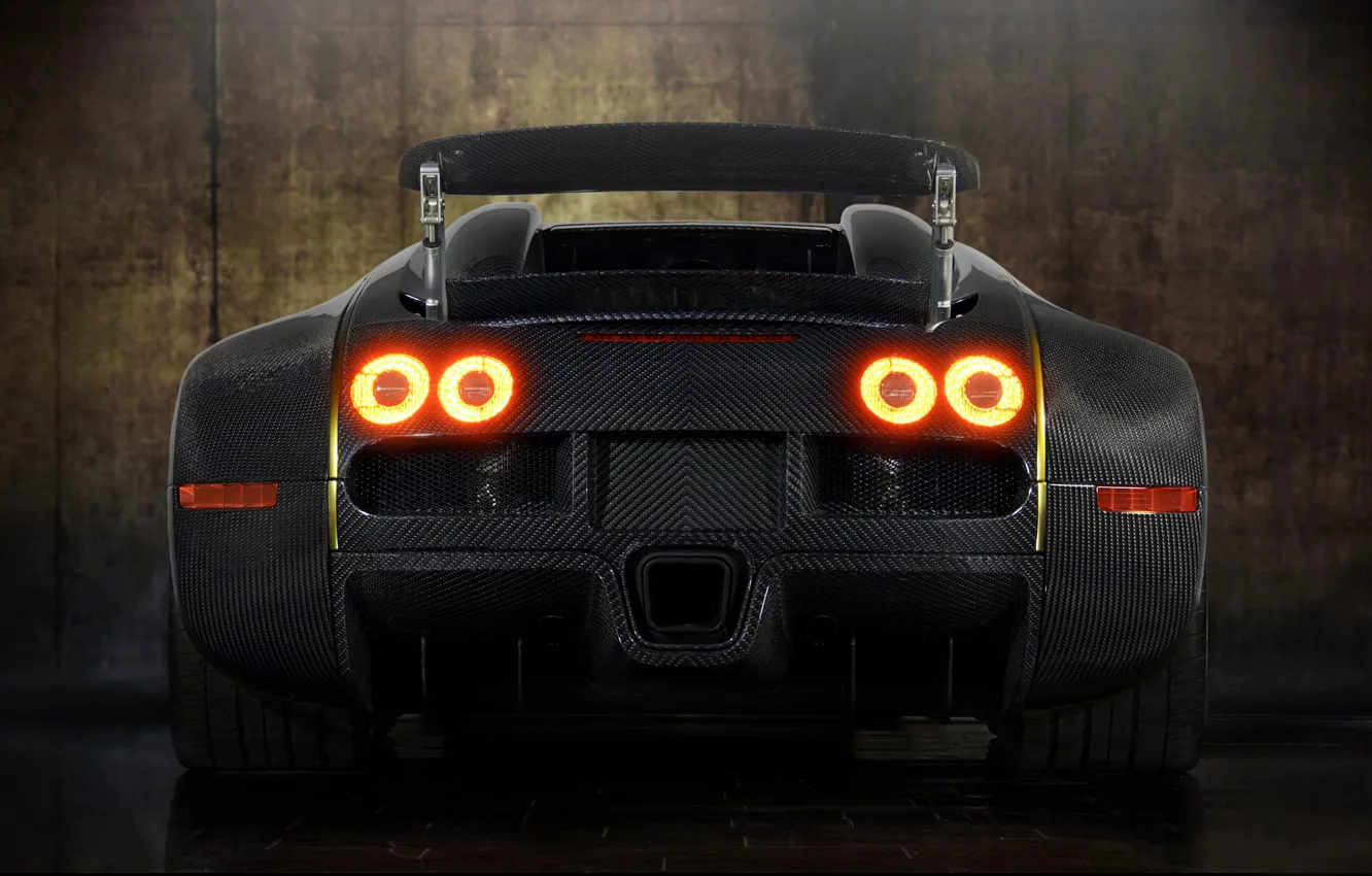 Photo wallpaper Bugatti, veyron, mansory