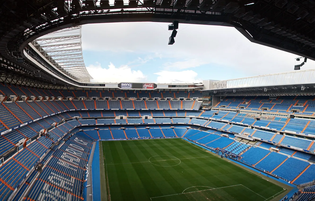 Wallpaper stadium, Football, Real madrid, Santiago Bernabeu, stadion images  for desktop, section спорт - download
