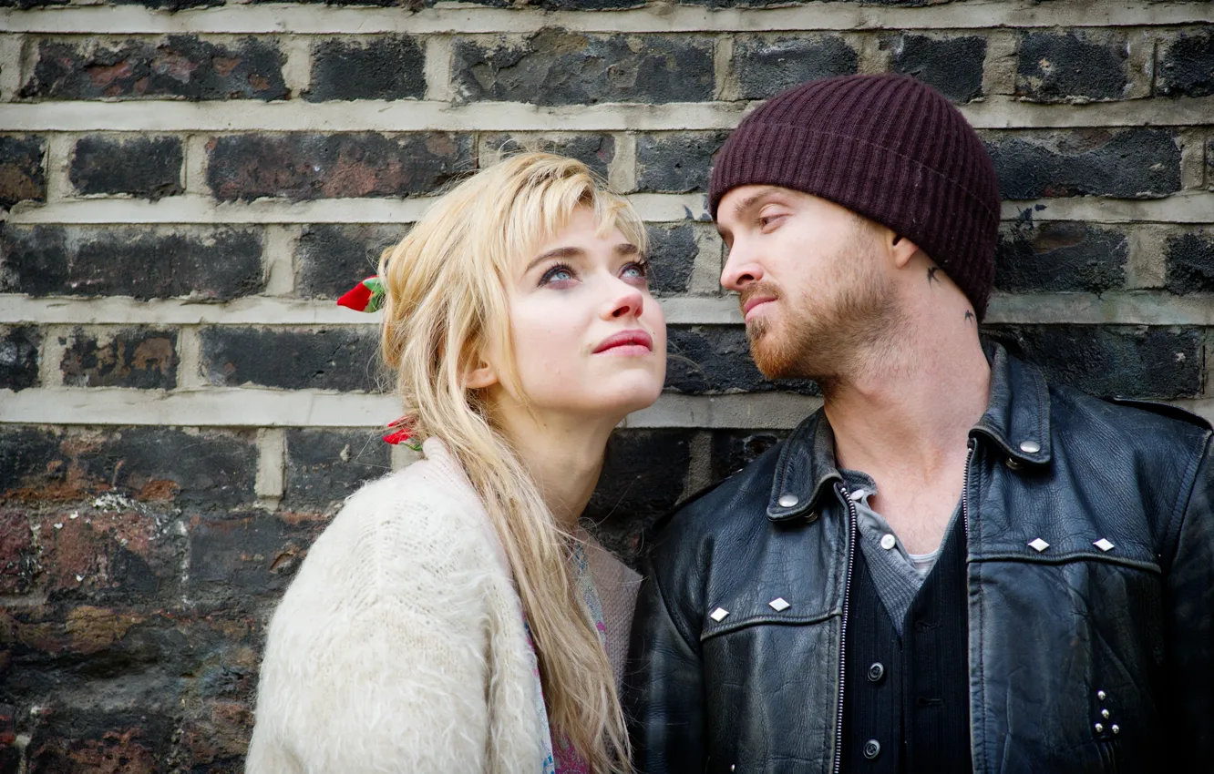 Wallpaper the film, Aaron Paul, Imogen Poots, A Long Way Down, long fall  images for desktop, section фильмы - download