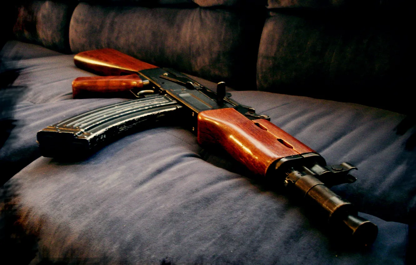 Photo wallpaper weapons, USSR, legend, AK-47