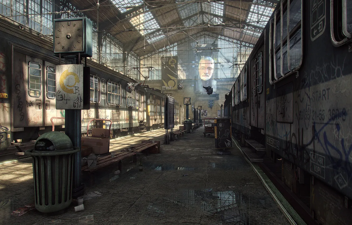 Wallpaper Rendering Game Half Life 2 City 17 Udk Unreal