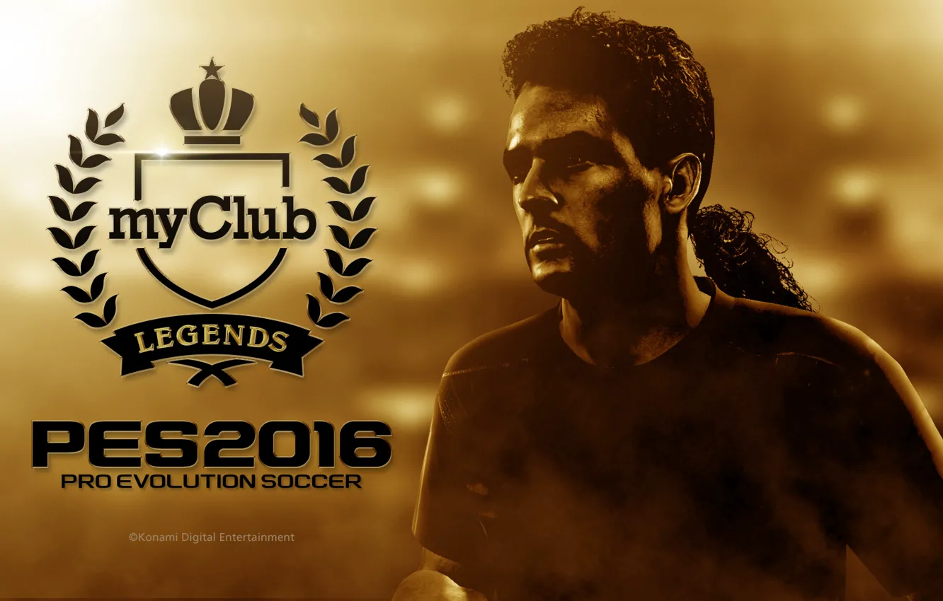 Photo wallpaper Italy, Legends, Legend, pro evolution soccer, Pes 2016, Konami Digital Entertainment, Baggio, my club