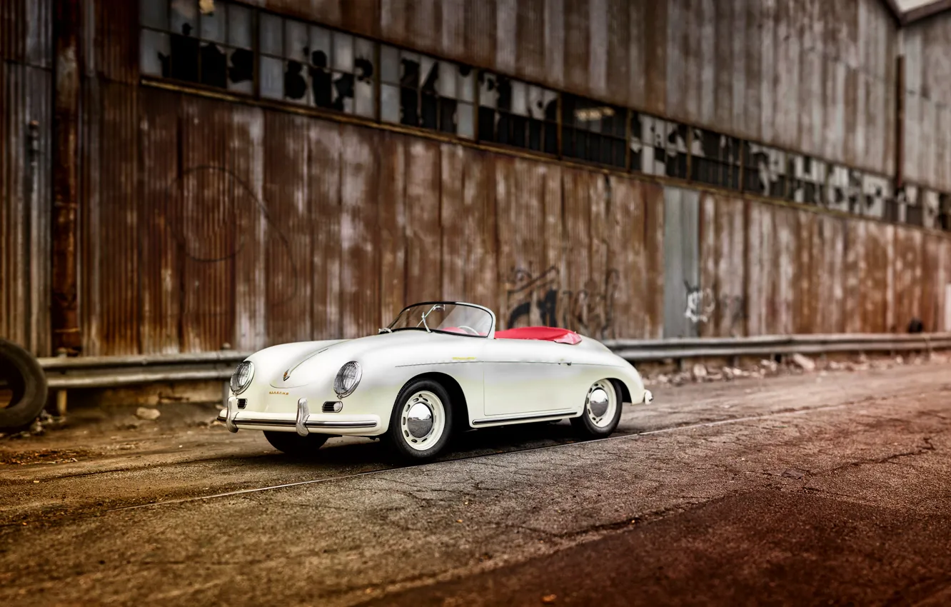 Photo wallpaper Porsche, Porsche, 1955, Speedster, Reutter, 356A