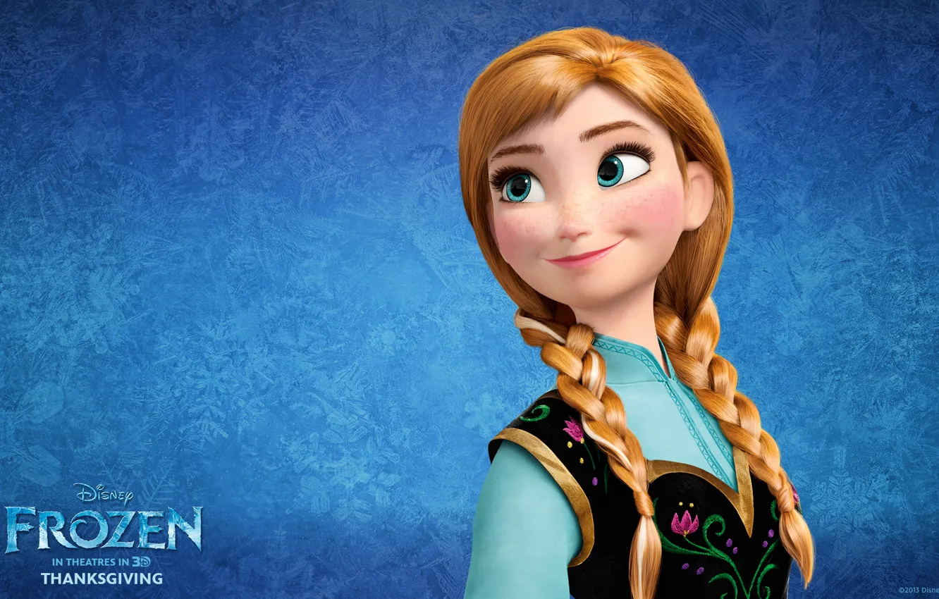 Wallpaper Frozen, Walt Disney, Cold Heart, Animation Studios, Princess Anna  images for desktop, section фильмы - download
