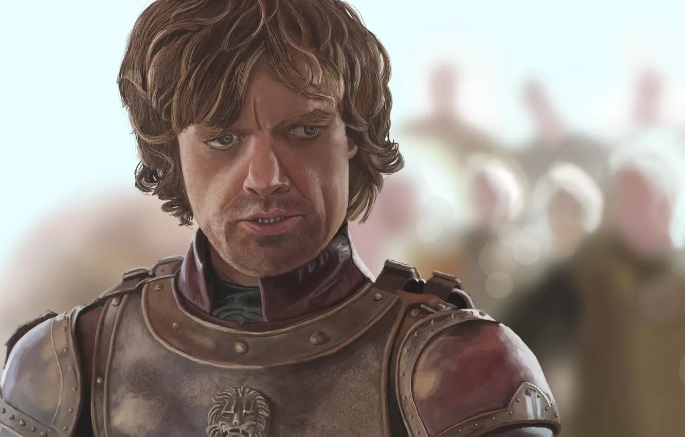 Photo wallpaper portrait, art, Tyrion Lannister, Peter Dinklage