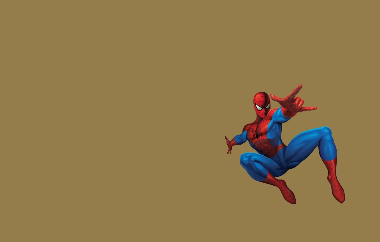 Photo wallpaper minimal, Spider man, Spider-man