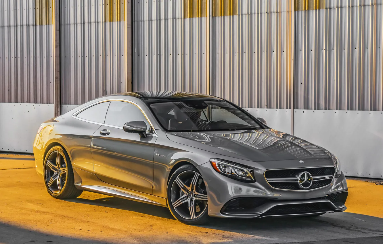 Photo wallpaper Mercedes-Benz, Mercedes, AMG, Coupe, AMG, 2015, C217, S-Clss