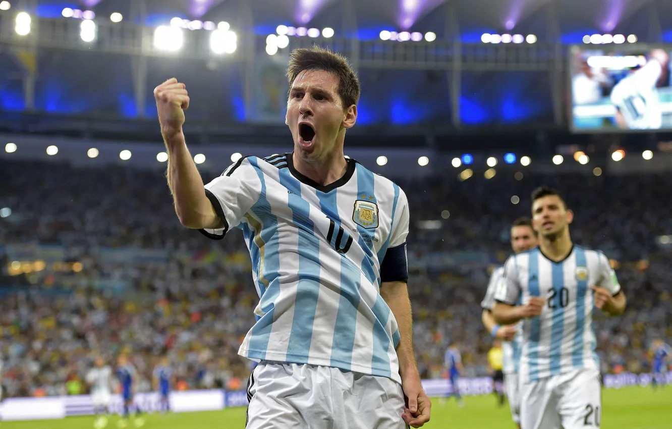 Wallpaper fifa world cup, brazil, Messi, 2014 images for desktop, section  спорт - download