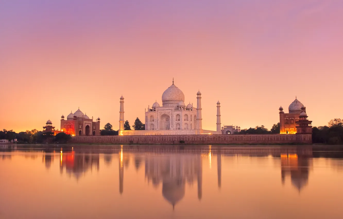 Wallpaper castle, India, monument, temple, Taj Mahal, The Taj Mahal, Agra,  India, casstle, Uttar, Pradesh images for desktop, section город - download
