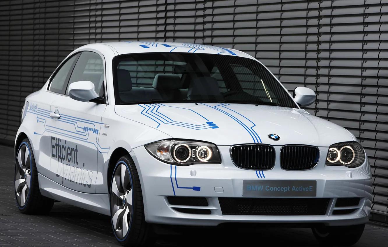 Photo wallpaper BMW, Series 1, ActiveE, BMW Concept ActiveE, Efficient Dynamics