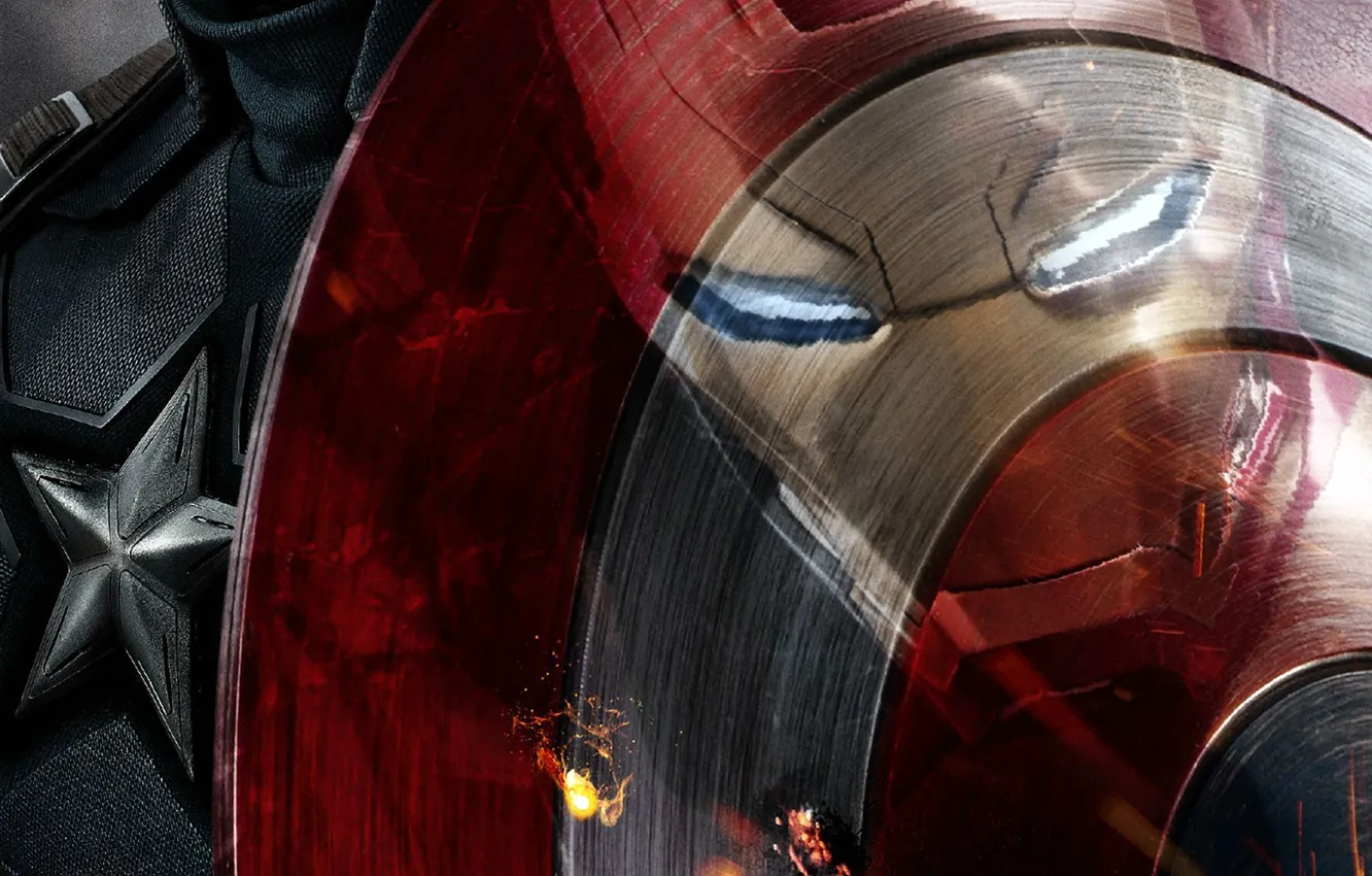 Wallpaper The film, Iron Man, Captain America, Captain America: Civil War,  The first avenger: the Confrontation images for desktop, section фильмы -  download