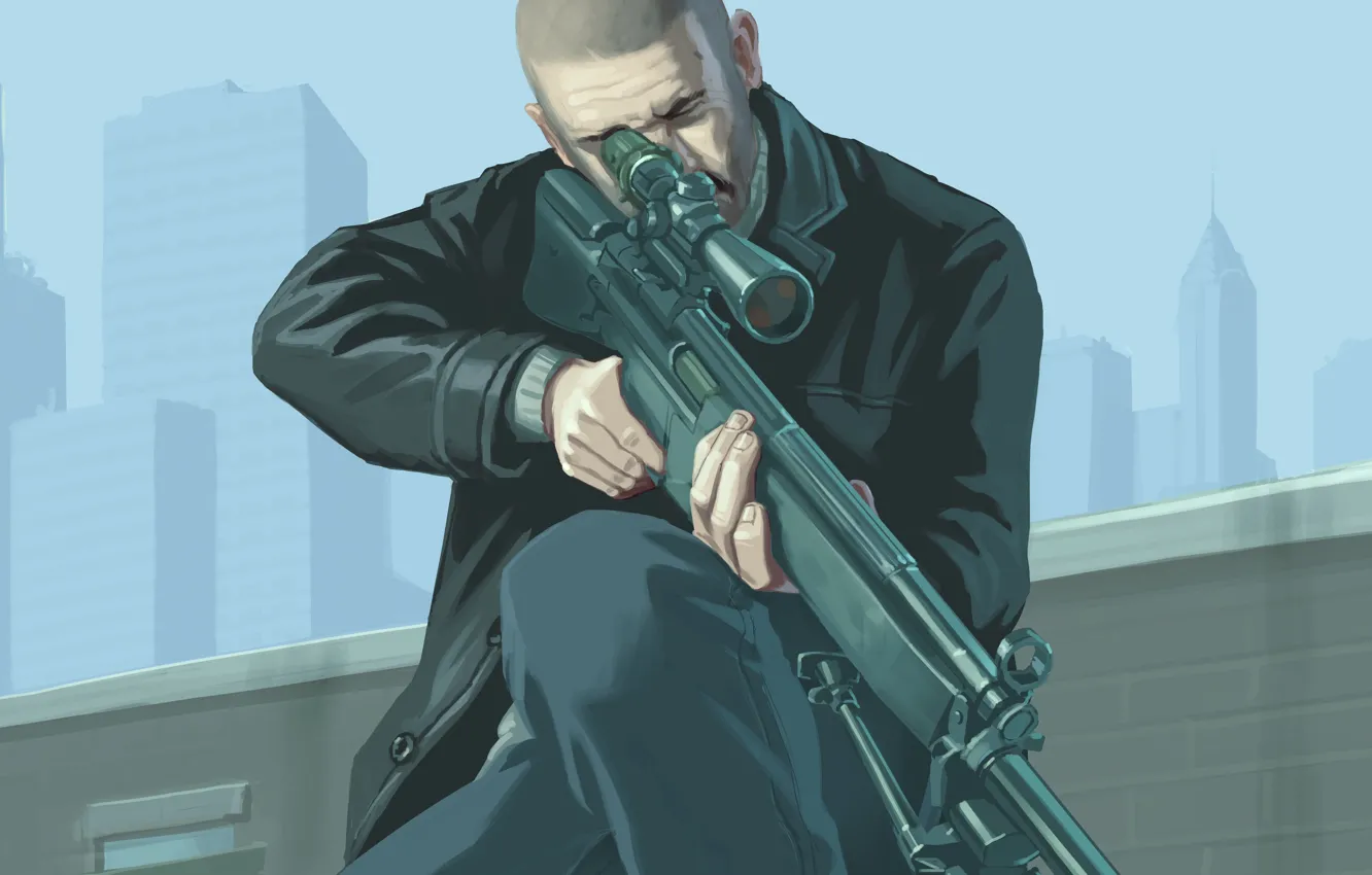 Wallpaper GTA, Rockstar, Game, Grand Theft Auto IV images for desktop,  section игры - download