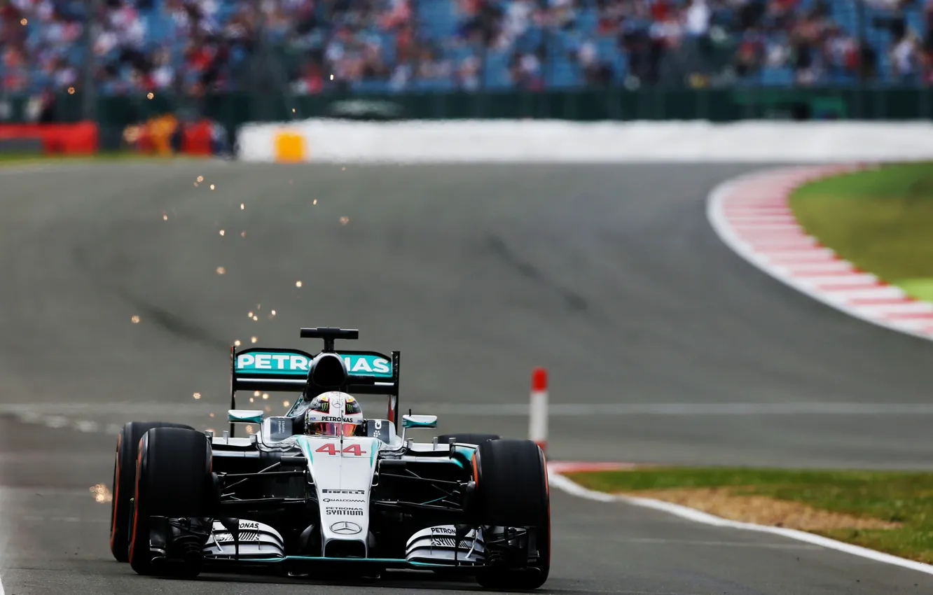 Wallpaper Sparks Mercedes Formula 1 Lewis Hamilton The Front W06 Images For Desktop Section Sport Download