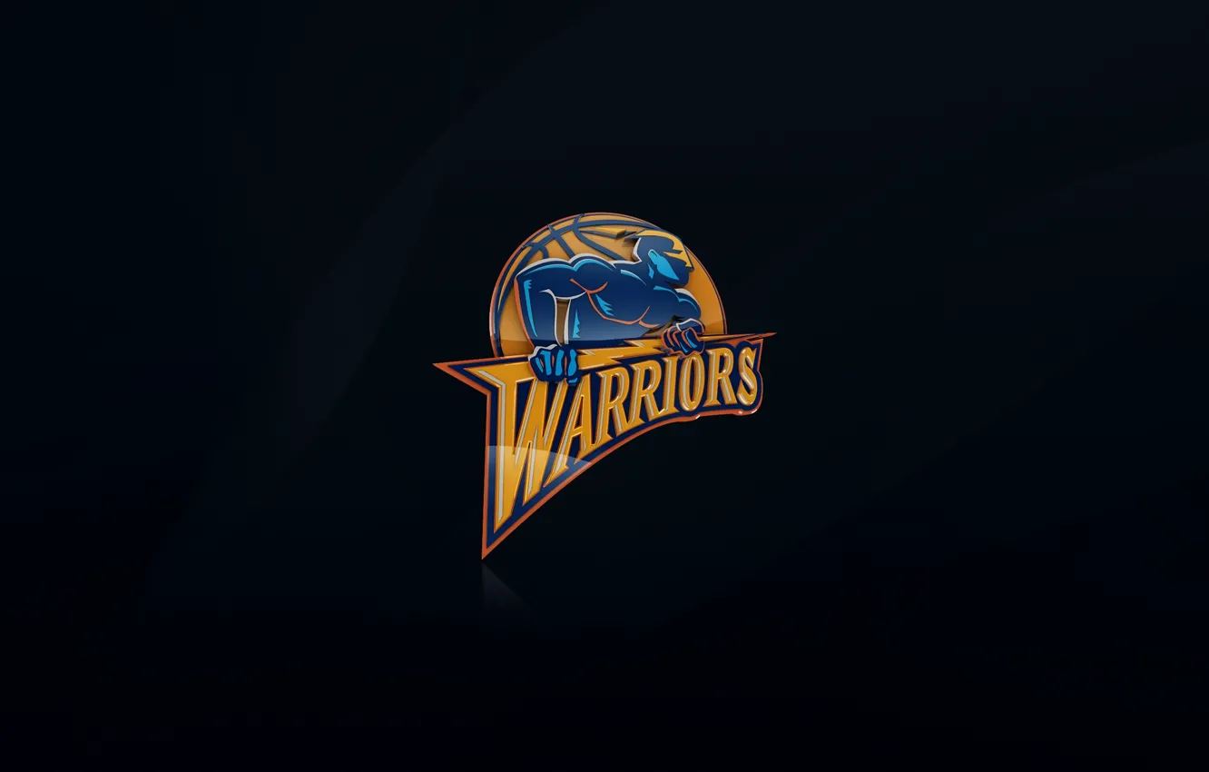 Wallpaper Blue, Basketball, Background, Logo, NBA, War, Golden State  Warriors, Golden state War images for desktop, section спорт - download